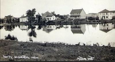 Houses by the Mill Pond